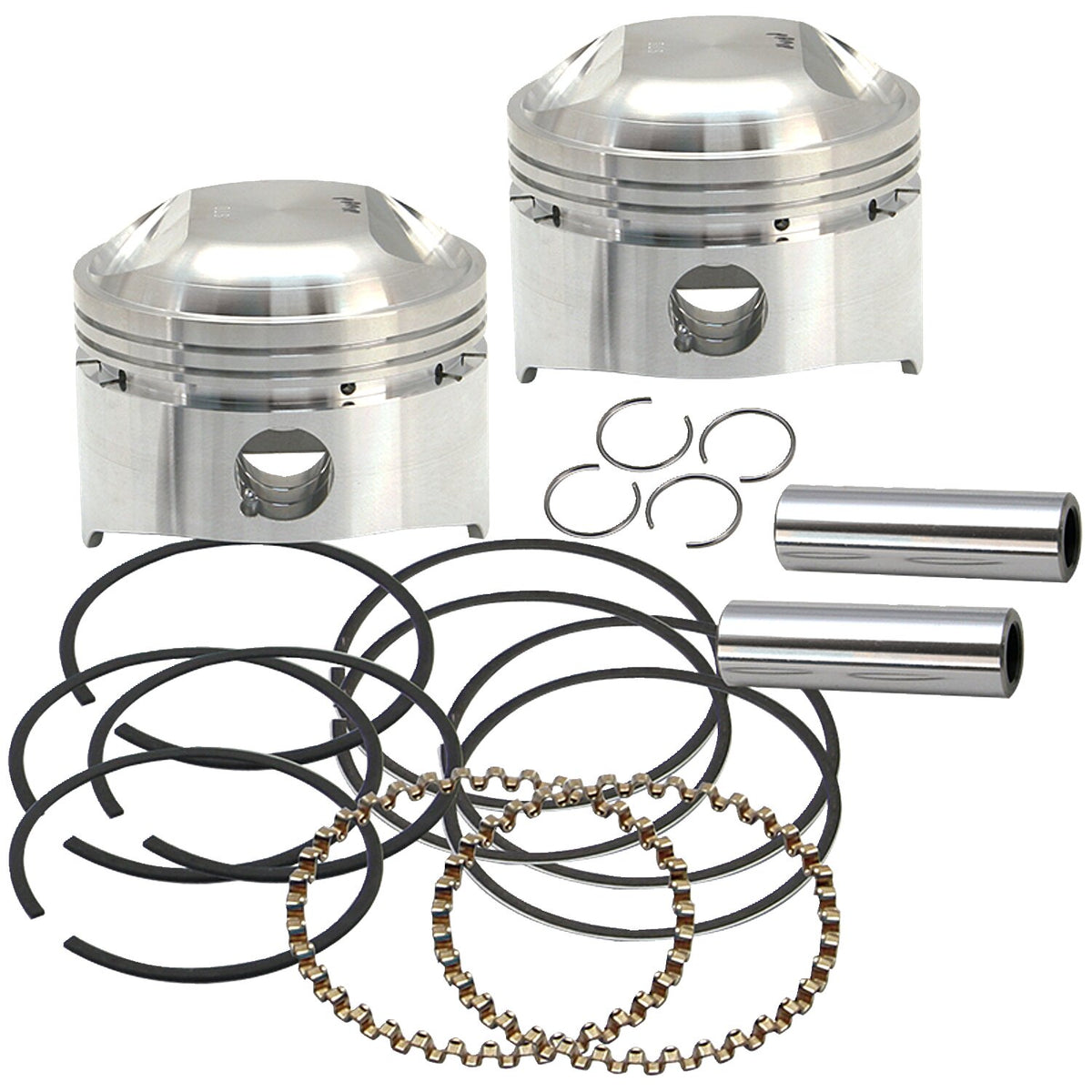 S&S 3-1/2" bore 8:1CR piston kit - Std