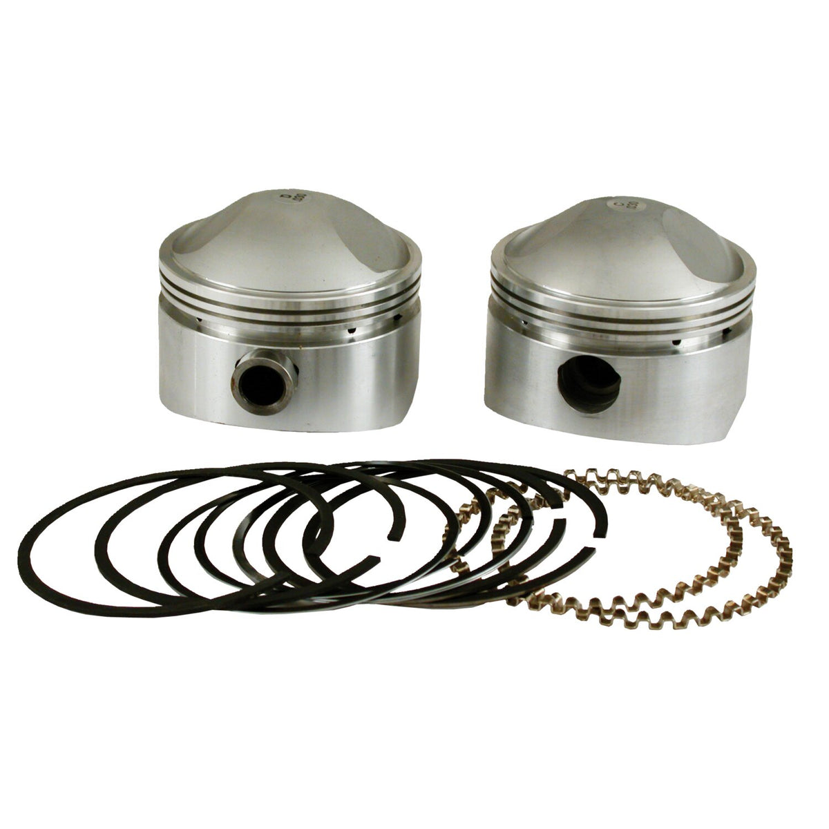 S&S 3-7/16" forged stroker piston kit - +.030"