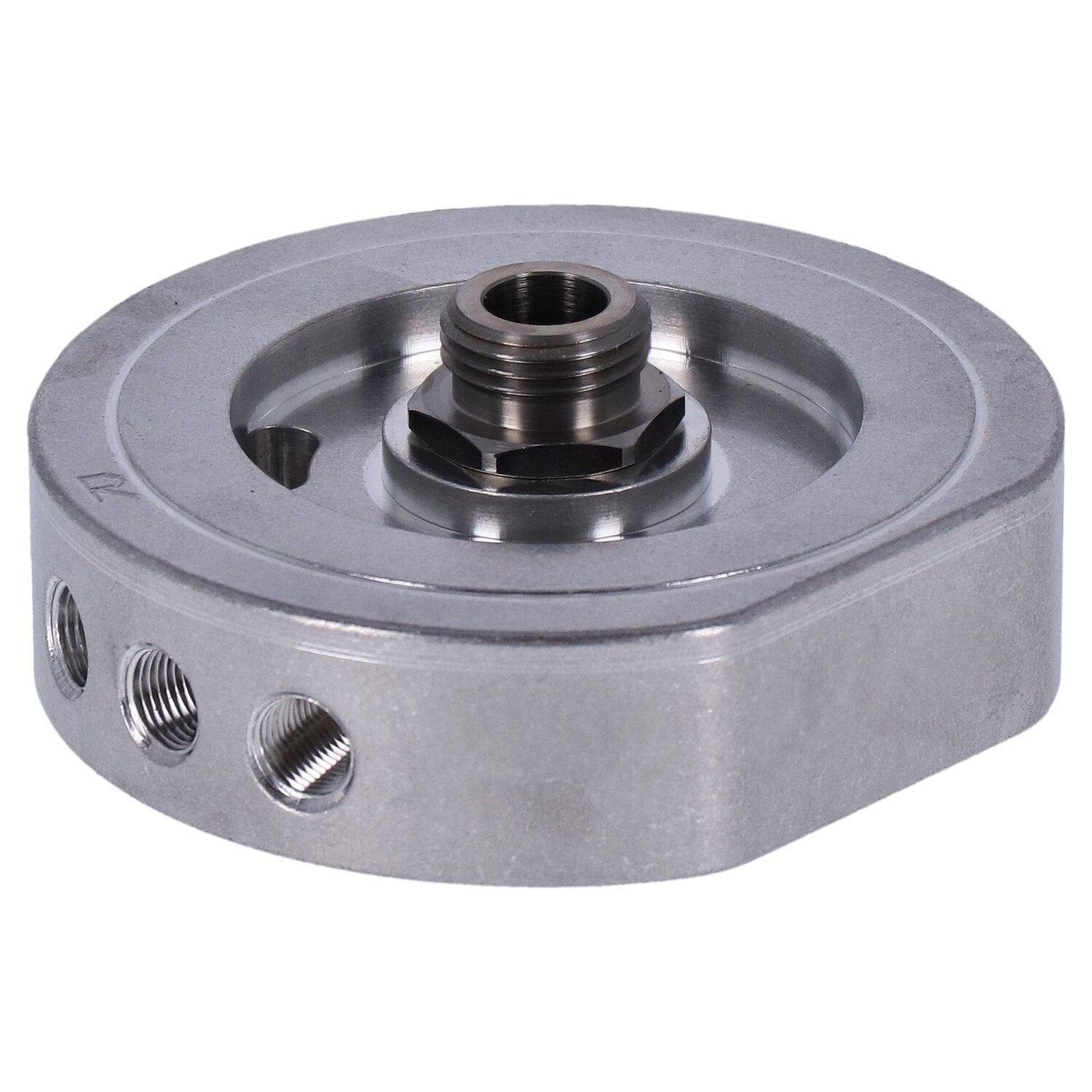 S&S XL Sportster billet oil filter mount kit - 1/4" bolts