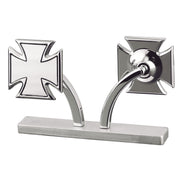 Kustom Tech K-Tech maltese cross mirror