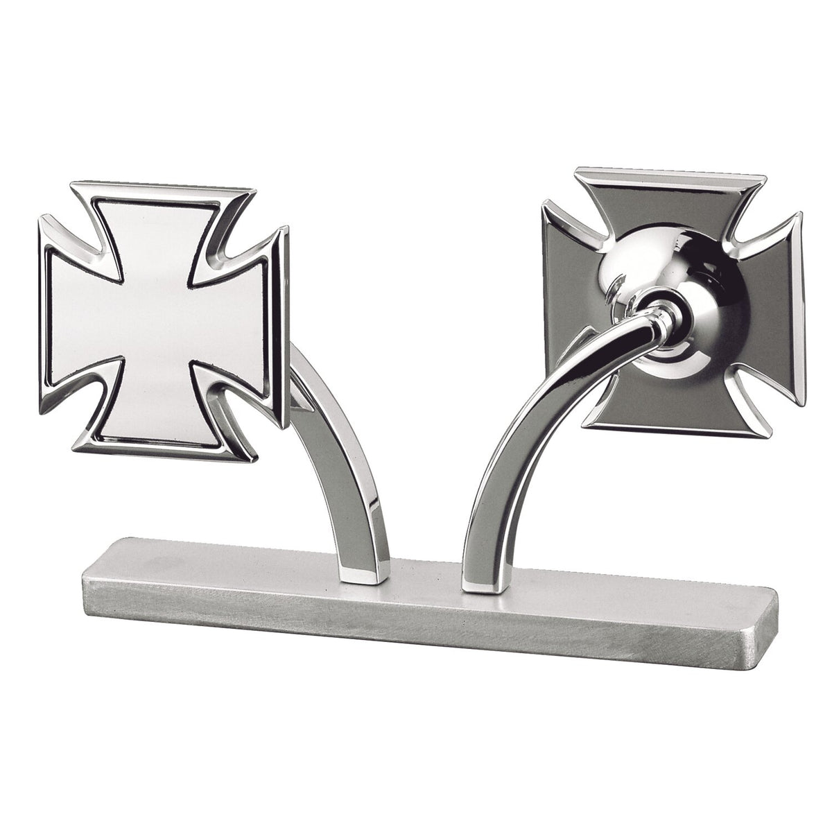 Kustom Tech K-Tech maltese cross mirror