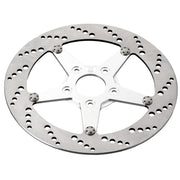 Kustom Tech K-Tech front right brake rotor 11.5" stainless polish center