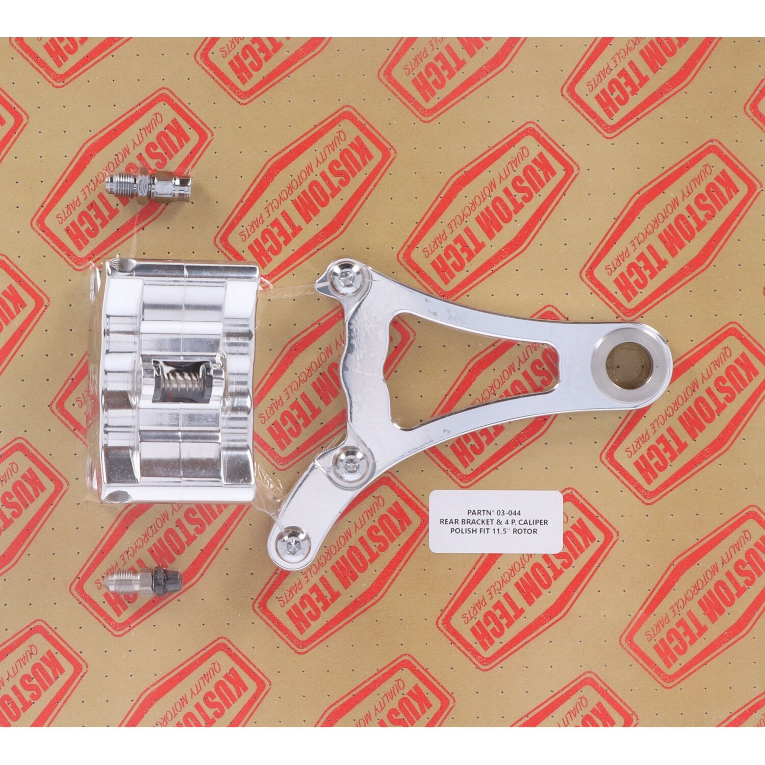 Kustom Tech K-Tech rear caliper & bracket