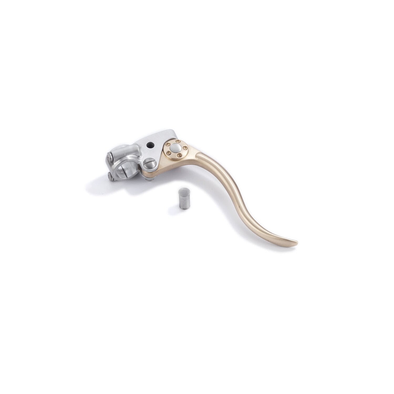 Kustom Tech K-Tech DeLuxe mechanical brake lever assembly - Brass/alu