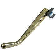 Kustom Tech K-Tech weld-on Diamond jiffy stand - Polished brass