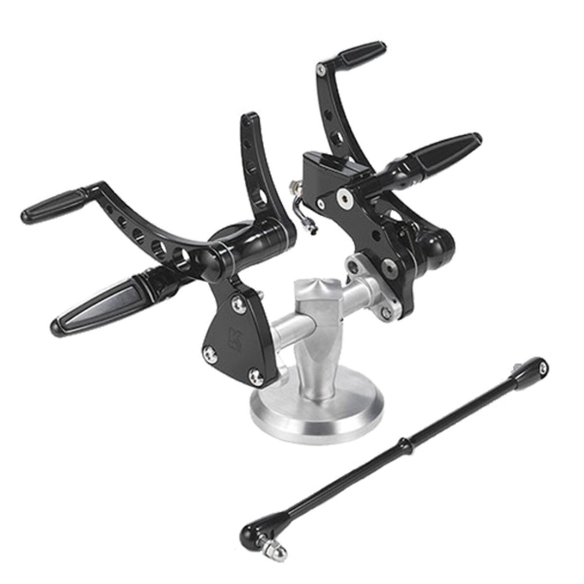 Kustom Tech K-Tech Classic Style forward controls - Black