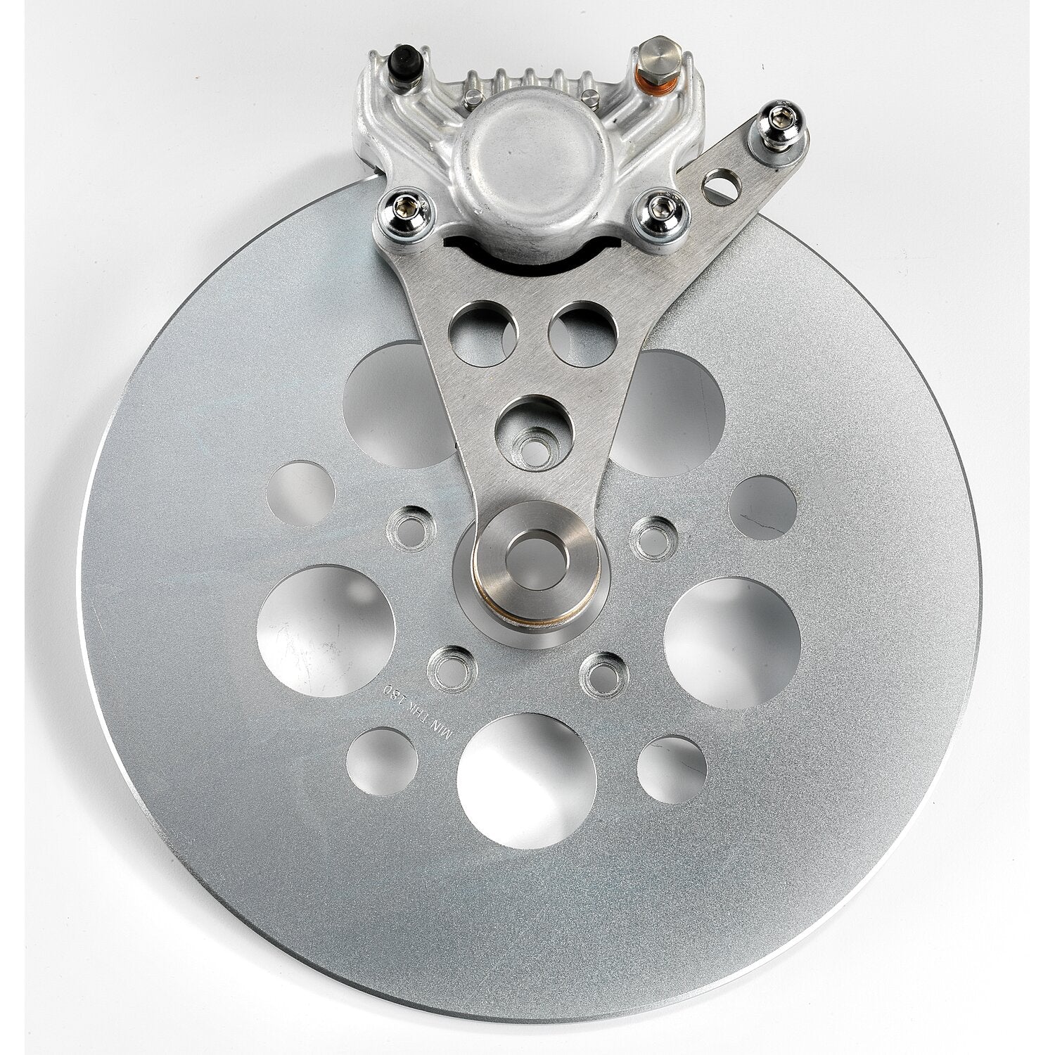 Kustom Tech K-Tech Super Freni front caliper bracket - Raw