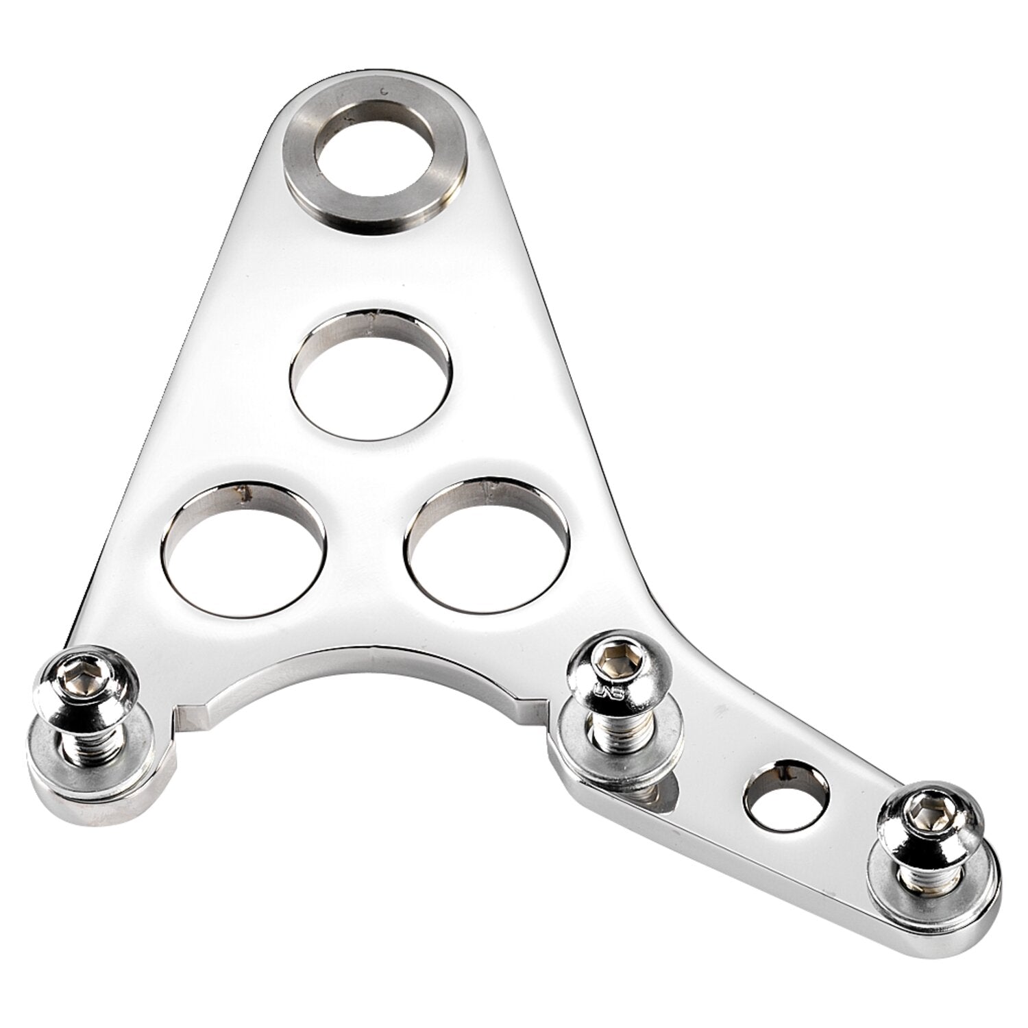 Kustom Tech K-Tech Super Freni rear caliper bracket - Polished