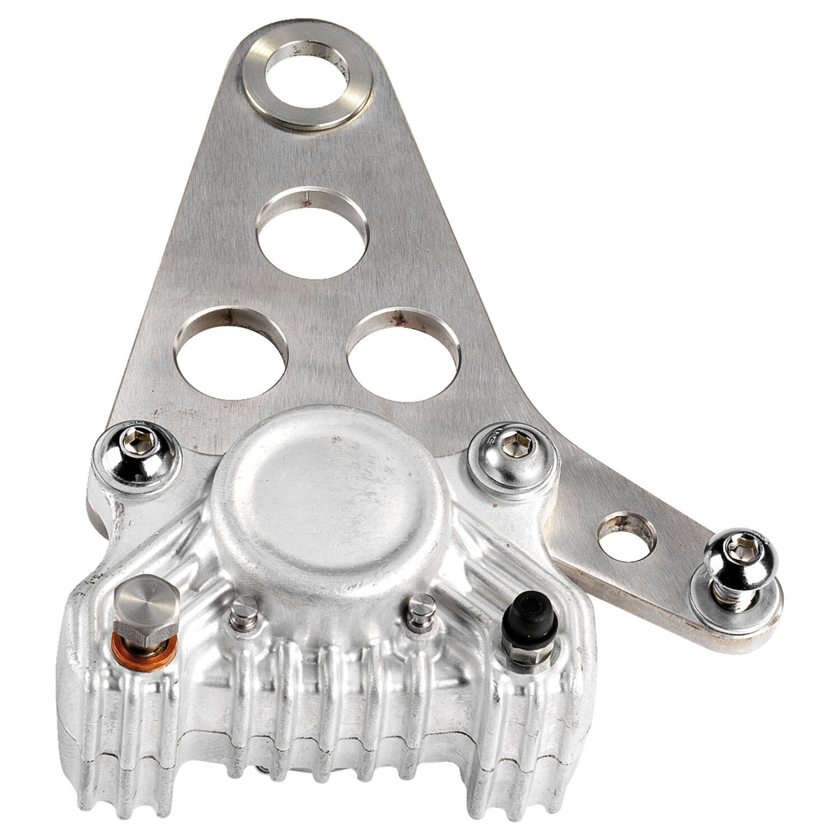 Kustom Tech K-Tech Super Freni rear caliper bracket - Raw