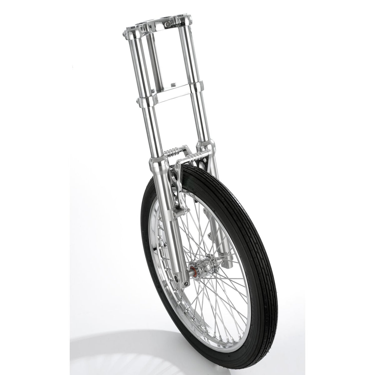 KustomTech Dragster style fork brace - Polished