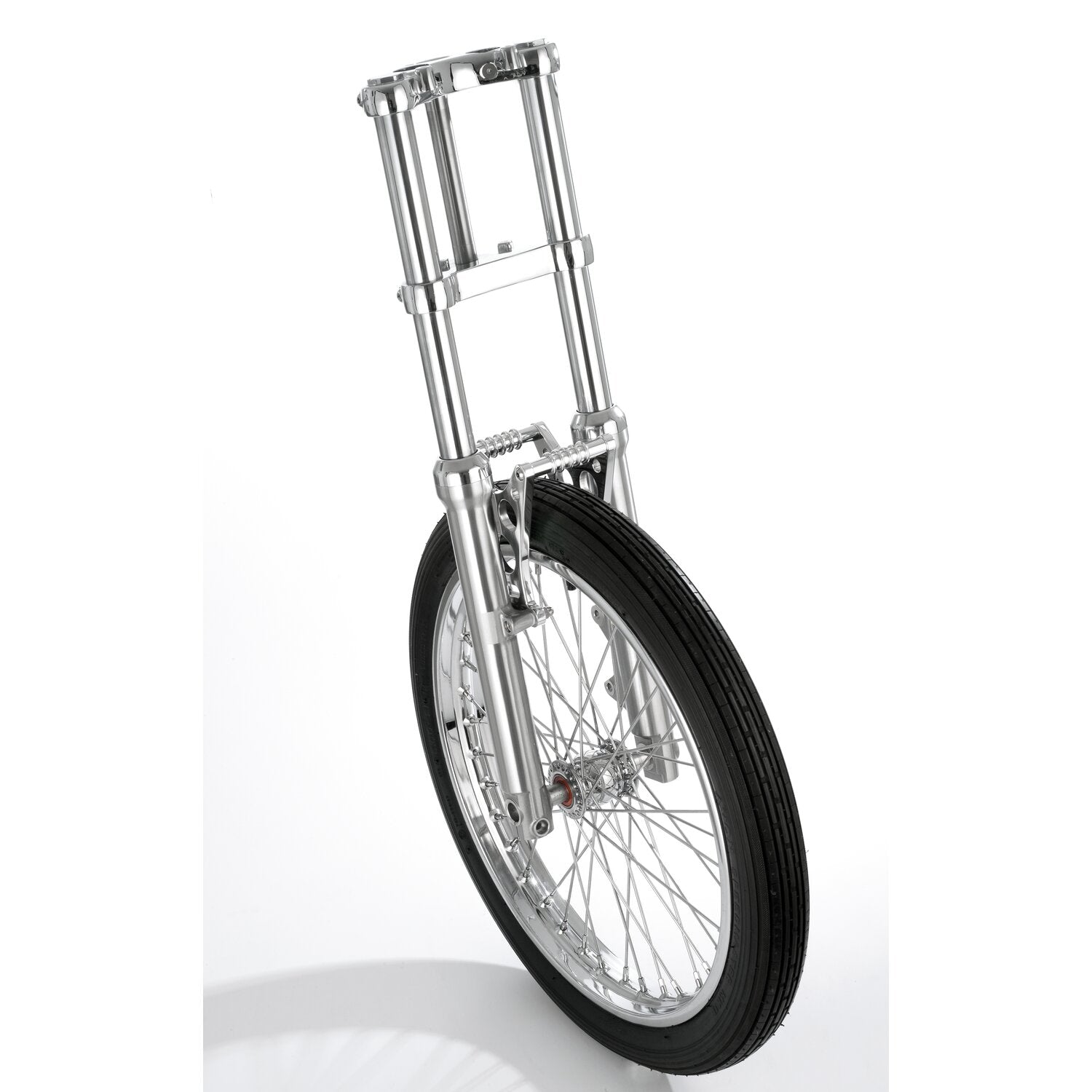 KustomTech Dragster style fork brace - Polished