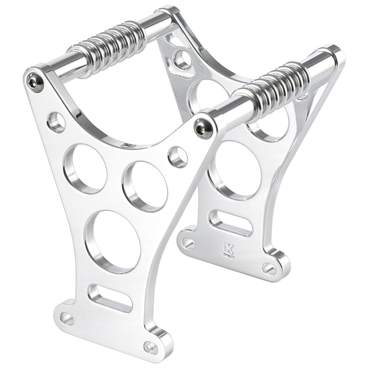 KustomTech Dragster style fork brace - Polished