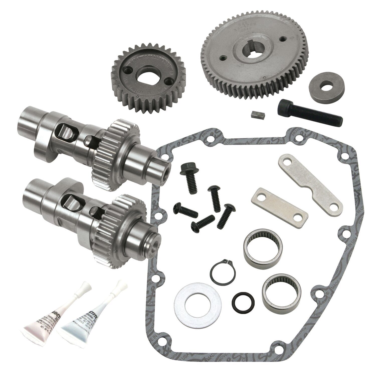 S&S Easy Start gear drive HP103 camshaft kit (IOG)