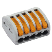 Custom Dynamics Cage Clamp connector - 5-position