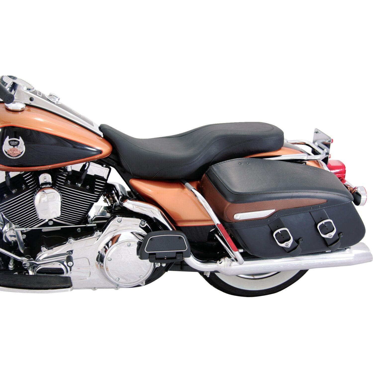 Mustang Wide Tripper 2-up one-piece seat