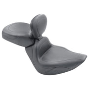 Mustang Sport Touring solo seat - With rider backrest