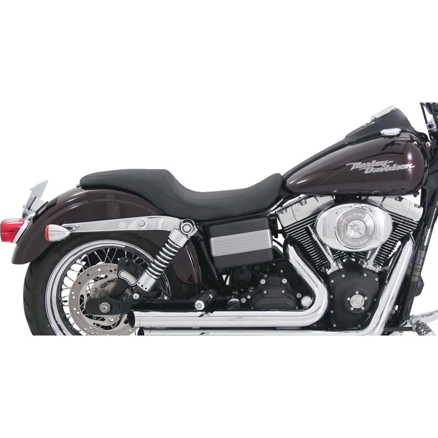 Mustang Tripper Fastback 2-up one-piece seat