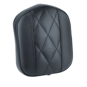 Mustang OEM style sissy bar pad - Black - Diamond