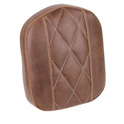 Mustang OEM style sissy bar pad - Brown - Diamond