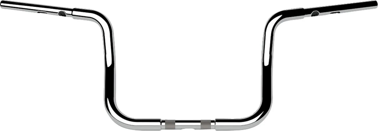 La Choppers Twin Round Handlebar - Chrome Ape Hangers
