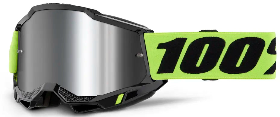 100% Accuri 2 Youth Goggle Yellow Mirror Silver