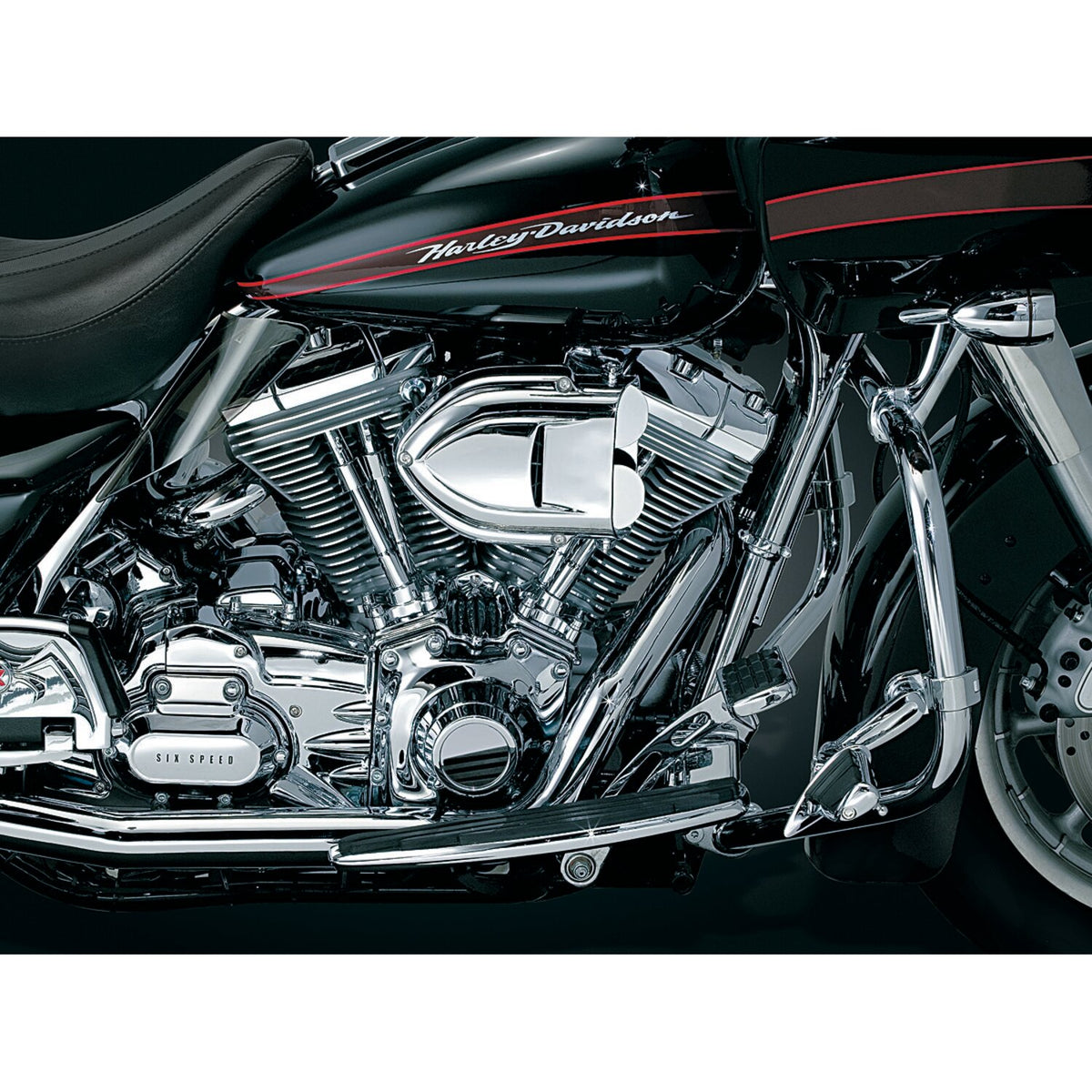 Kuryakyn Touring starter cover - Chrome
