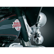 Kuryakyn Front fork custom tie-down brackets - Chrome
