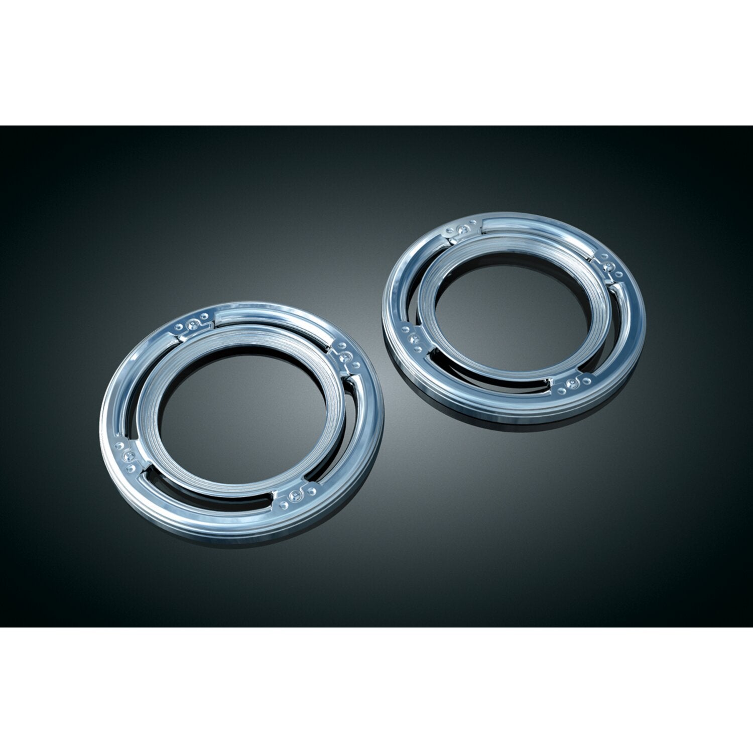 Kuryakyn Speaker accents - rear - Chrome