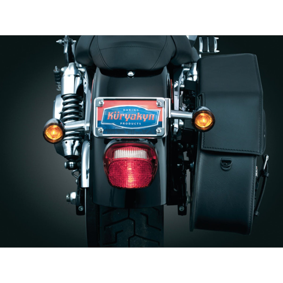 Kuryakyn turn signal relocation kit - Chrome