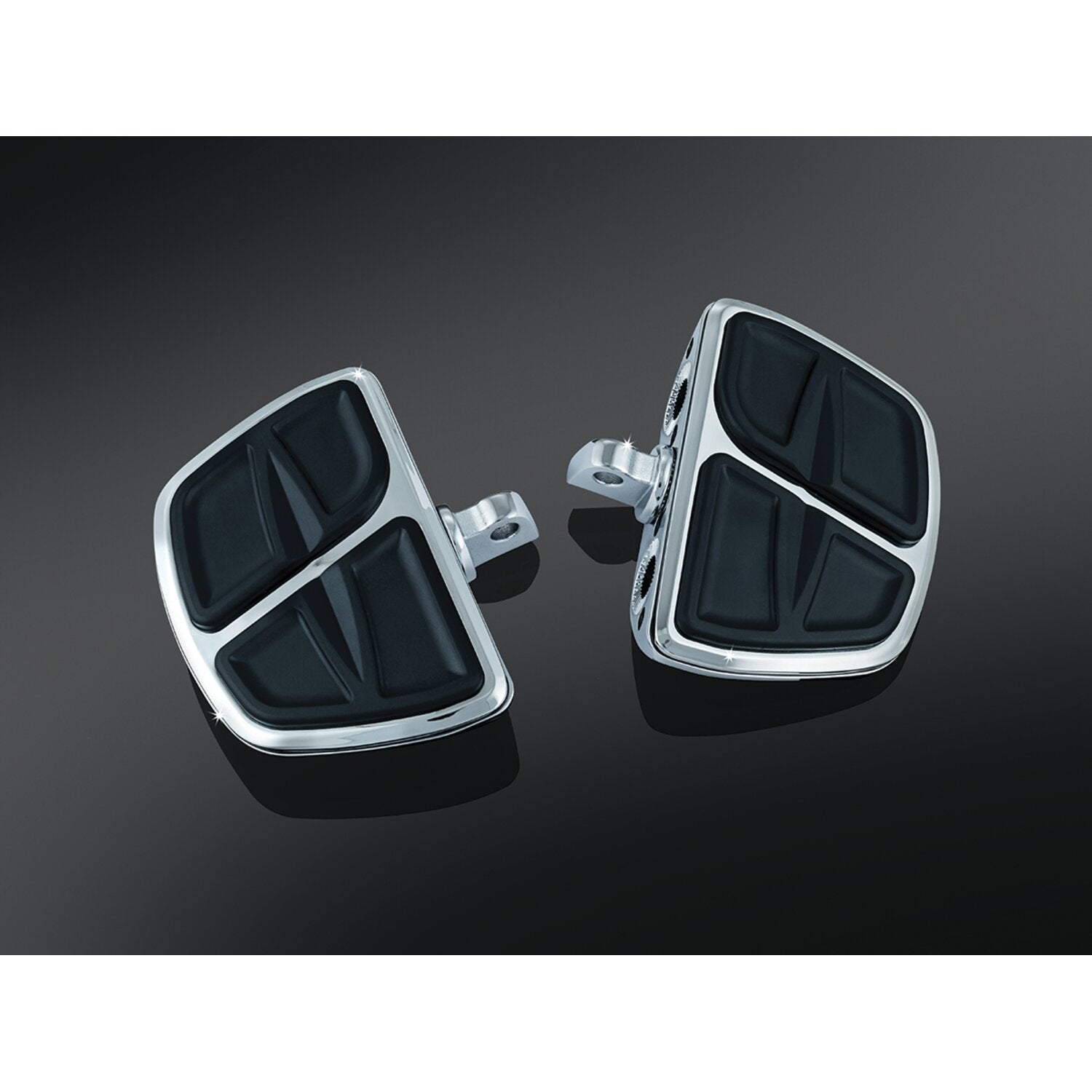Kuryakyn Kinetic mini floorboard set - Chrome