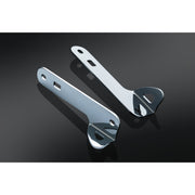 Kuryakyn Front fork custom tie-down brackets - Chrome