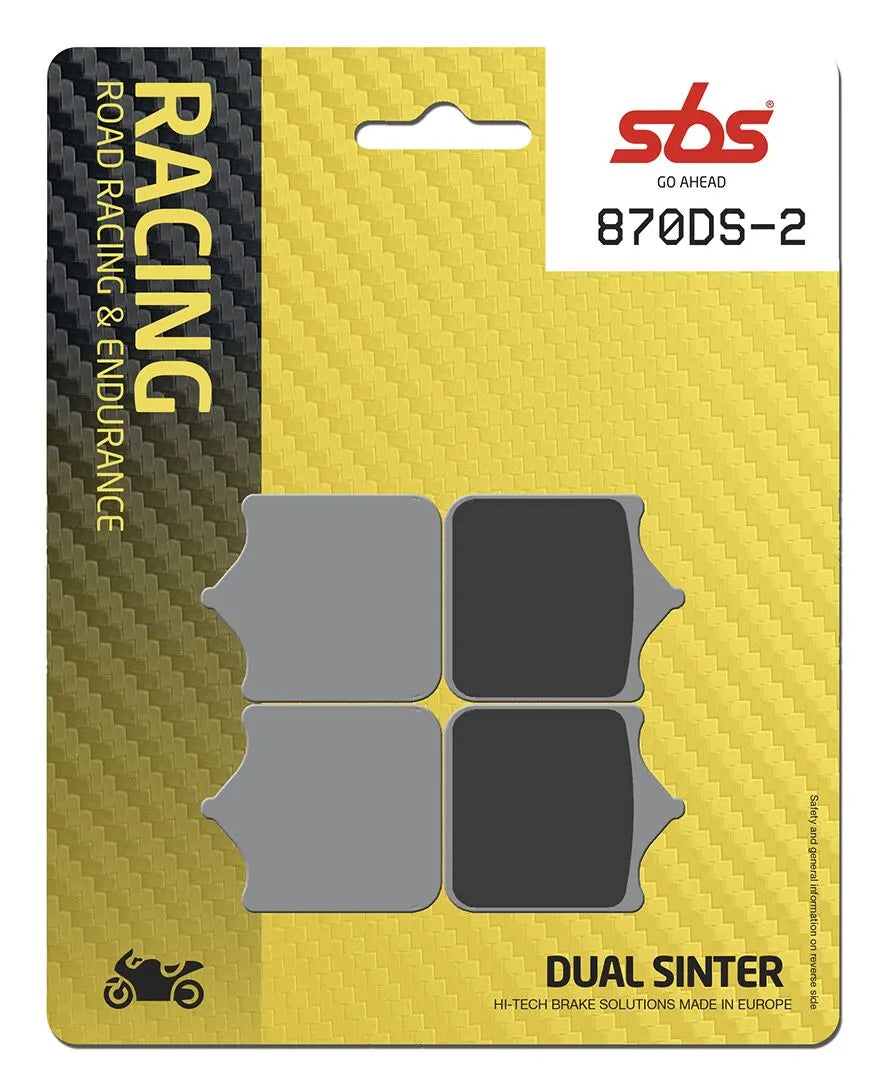 Sbs Ds Racing Dual Sintered Klocki Hamulcowe - Przód