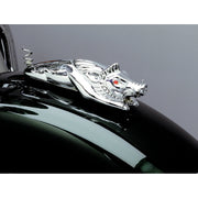 Kuryakyn 'Wild boar' front fender ornament - Chrome