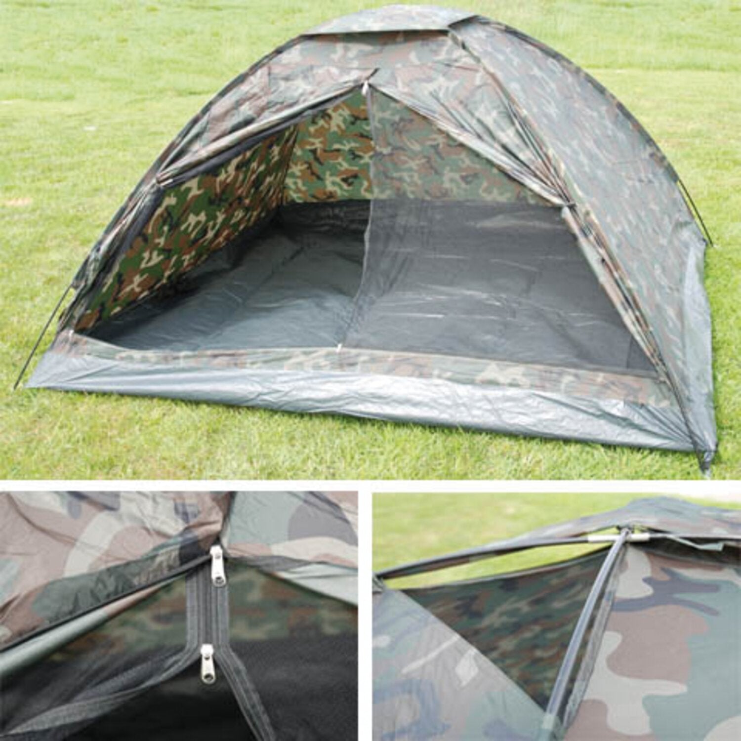 Army Surplus Fostex 4-person tent camouflage