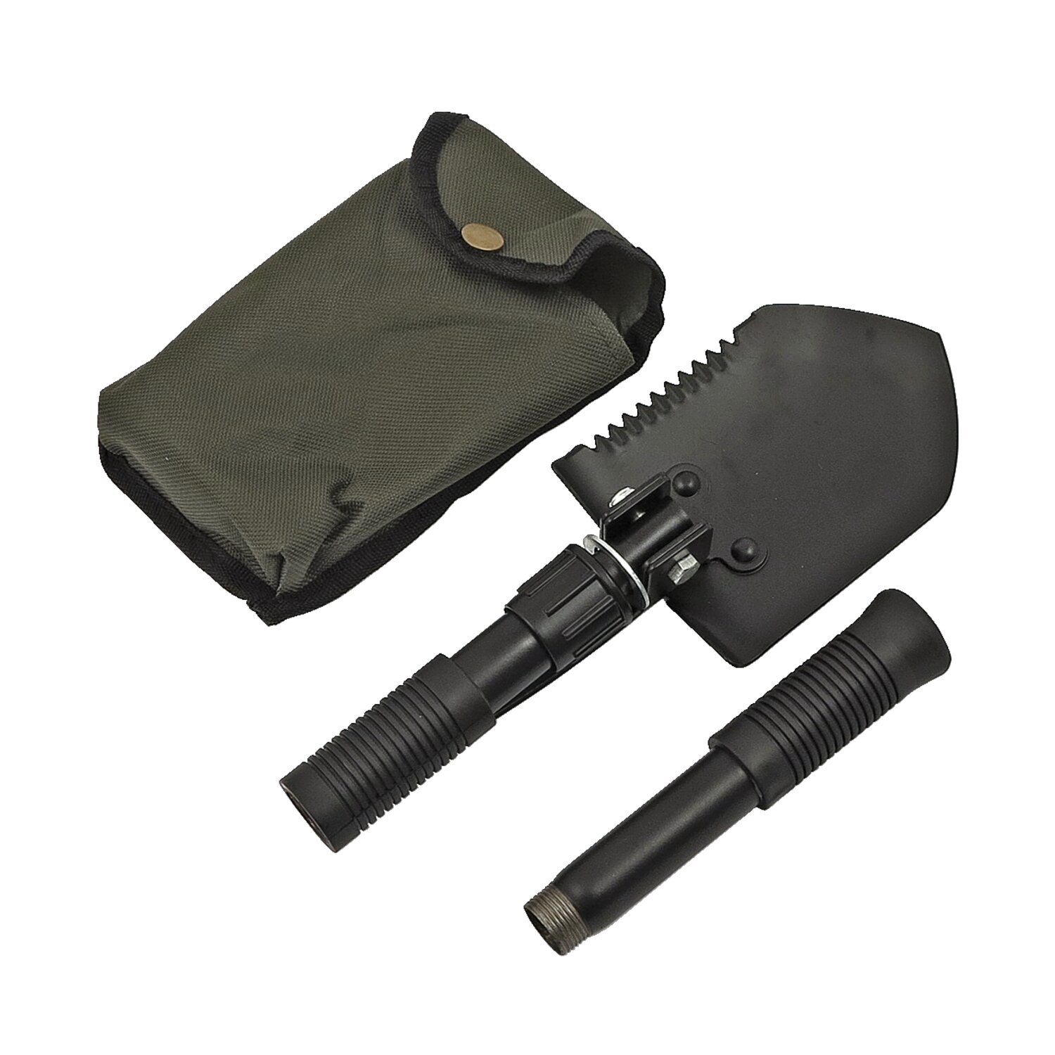 Army Surplus Folding spade with built-in axe