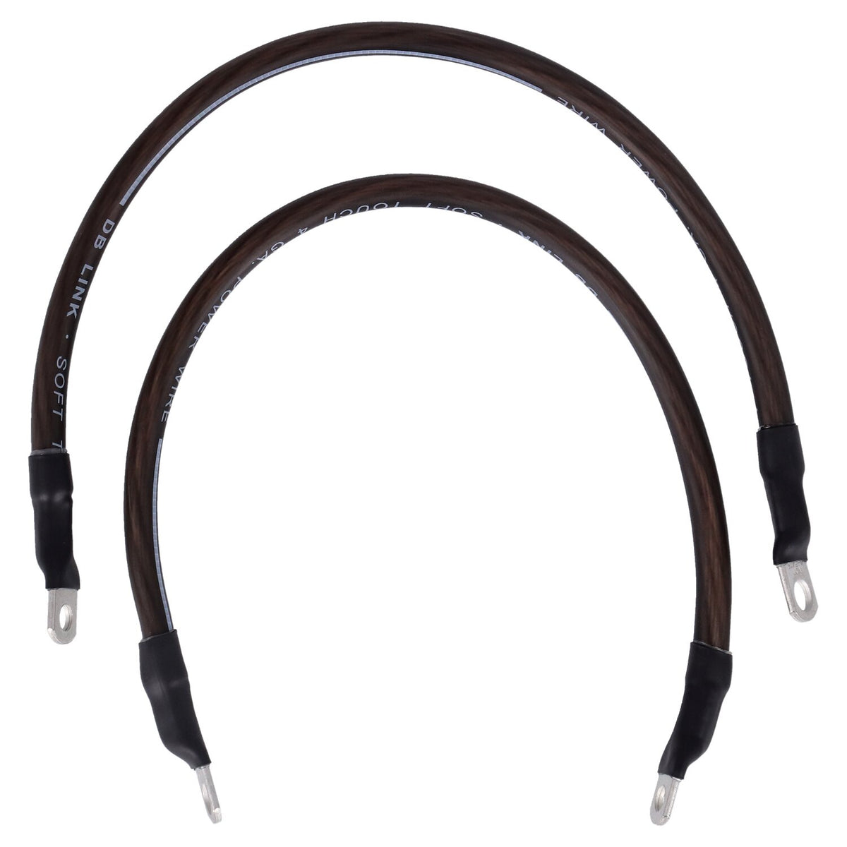 NAMZ battery cable set - Black - 15 inch (38cm)