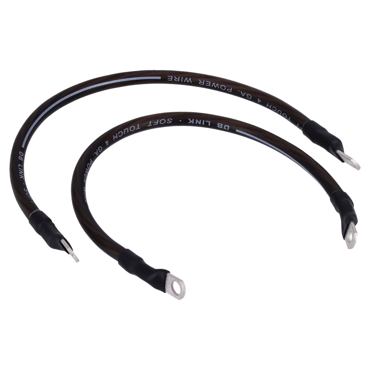 NAMZ battery cable set - Black - 15 inch (38cm)