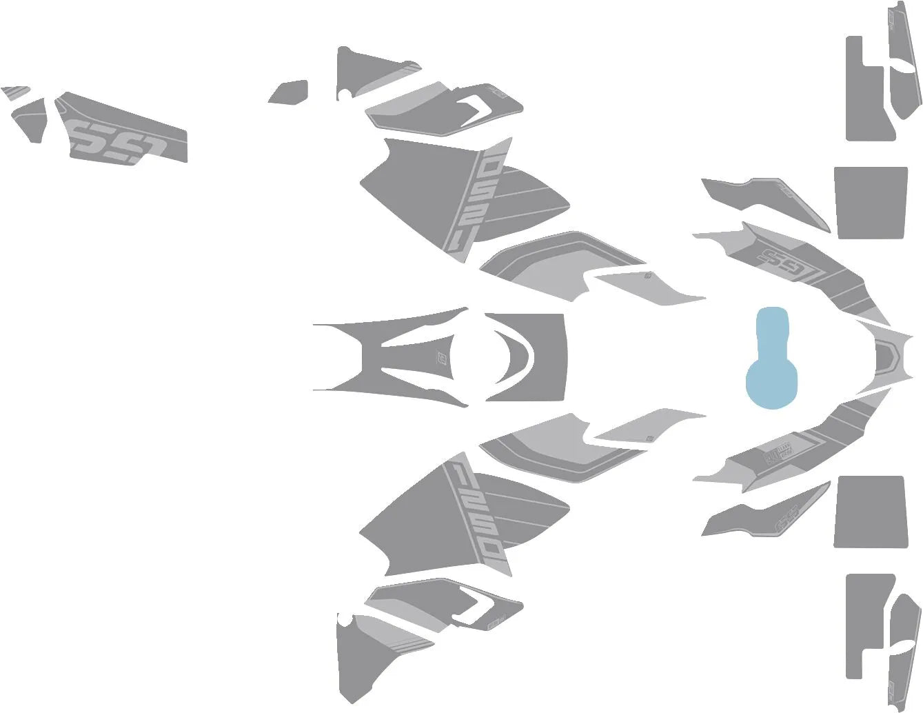 Uniracing Decal Kit Complete For Bmw