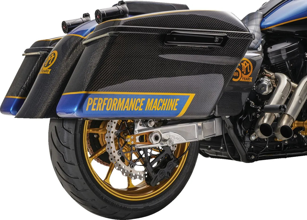 Dwuczęściowa tarcza hamulcowa Performance Machine do kół PM - Tył