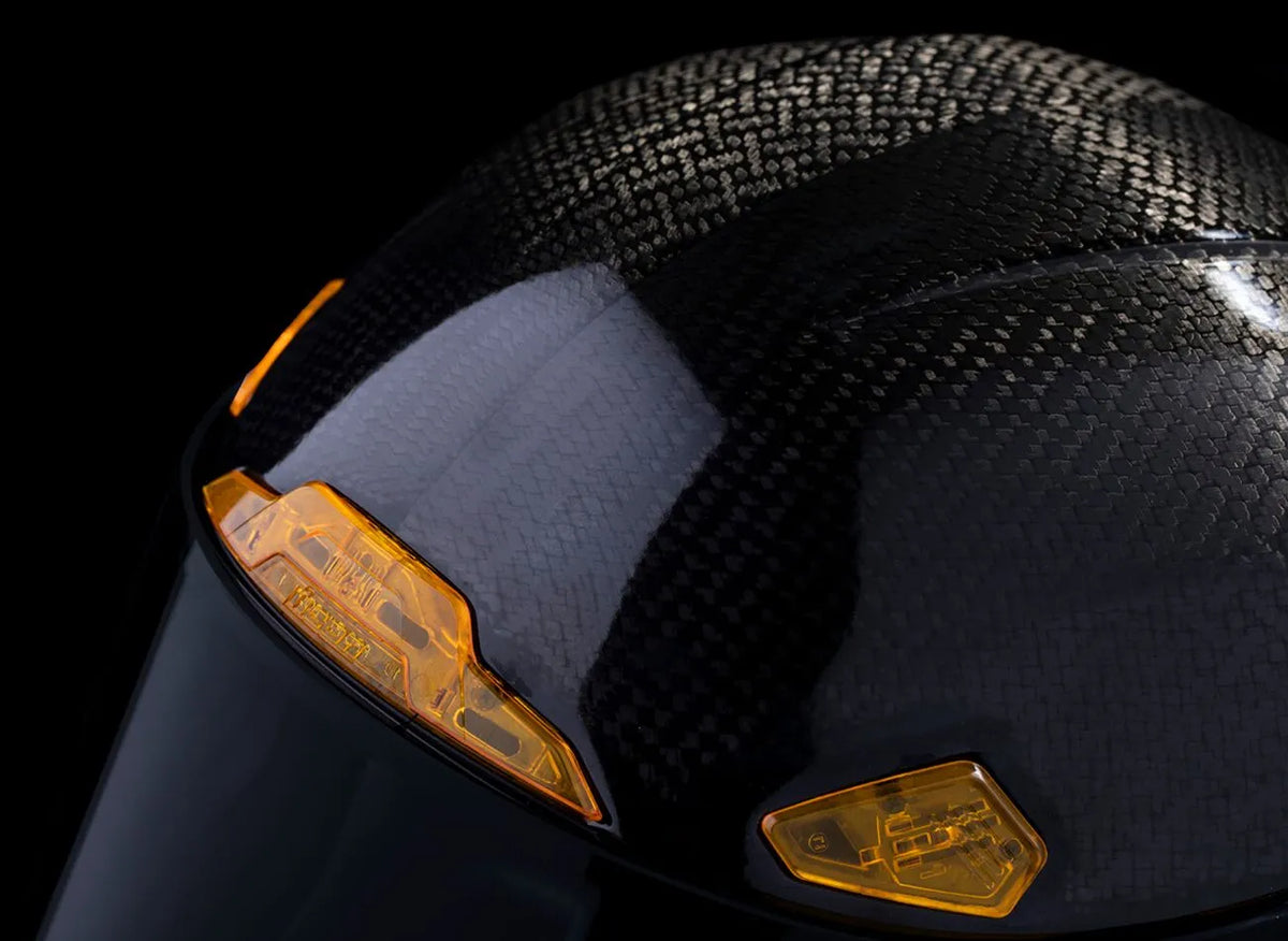 Icon Airframe Pro Carbon 4Tress Helmet Yellow