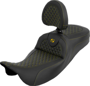 Saddlemen RoadSofa Dragon Scale Stitch Seat