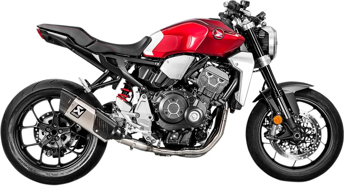Akrapovic Titanium Slip-on Line Tłumik - Homologacja drogowa ECE