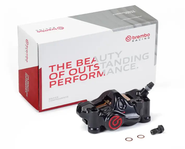 Brembo 484 Cafe Racer Brake Caliper Kit 108MM Front Rear Black