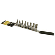 Cruztools hex socket bit set - 3/8" drive