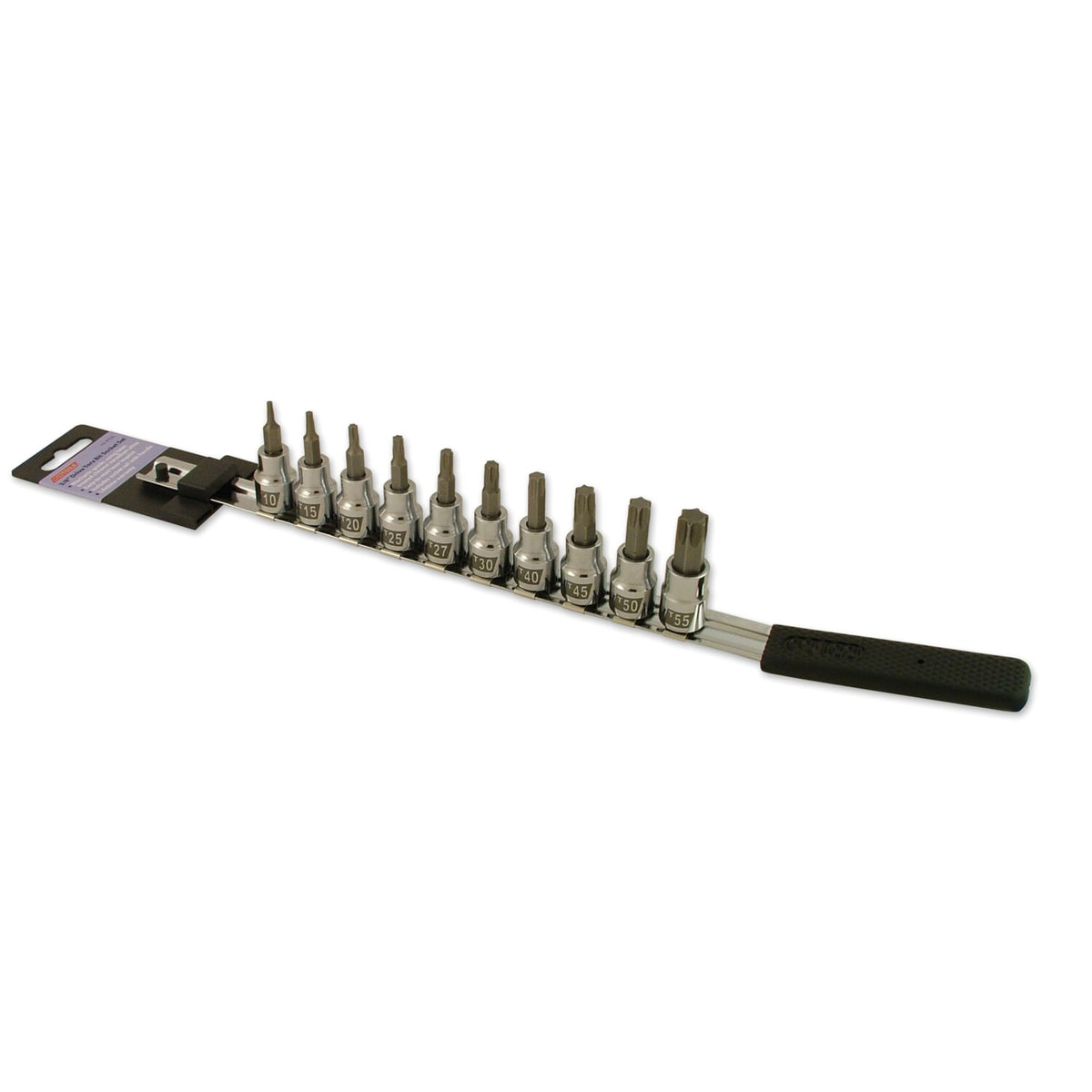 Cruztools Torx® socket bit set - 3/8" drive