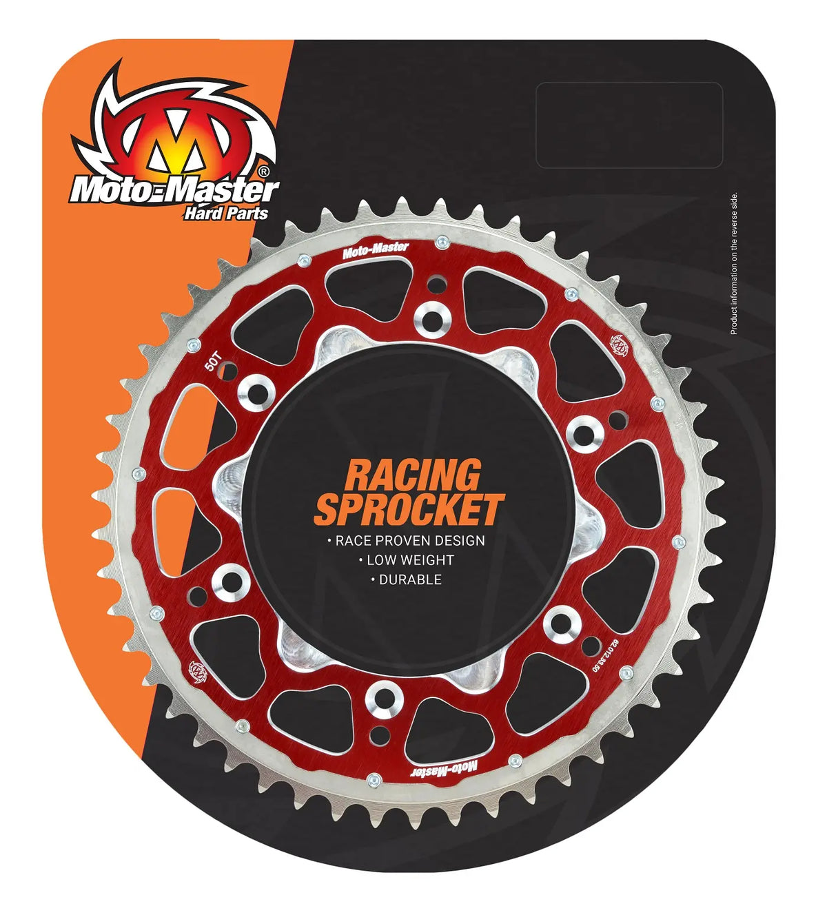 Moto-Master Fusion Rear Sprocket 520-47T Red for Honda
