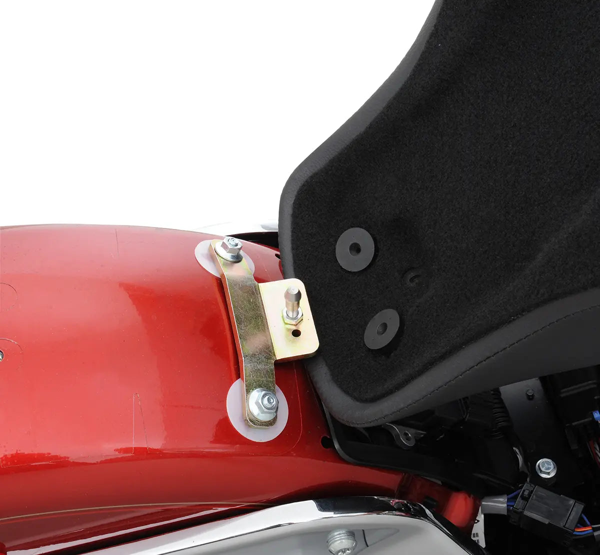 Drag Specialties Ez-on Mount Solo Seat - For Harley Davidson