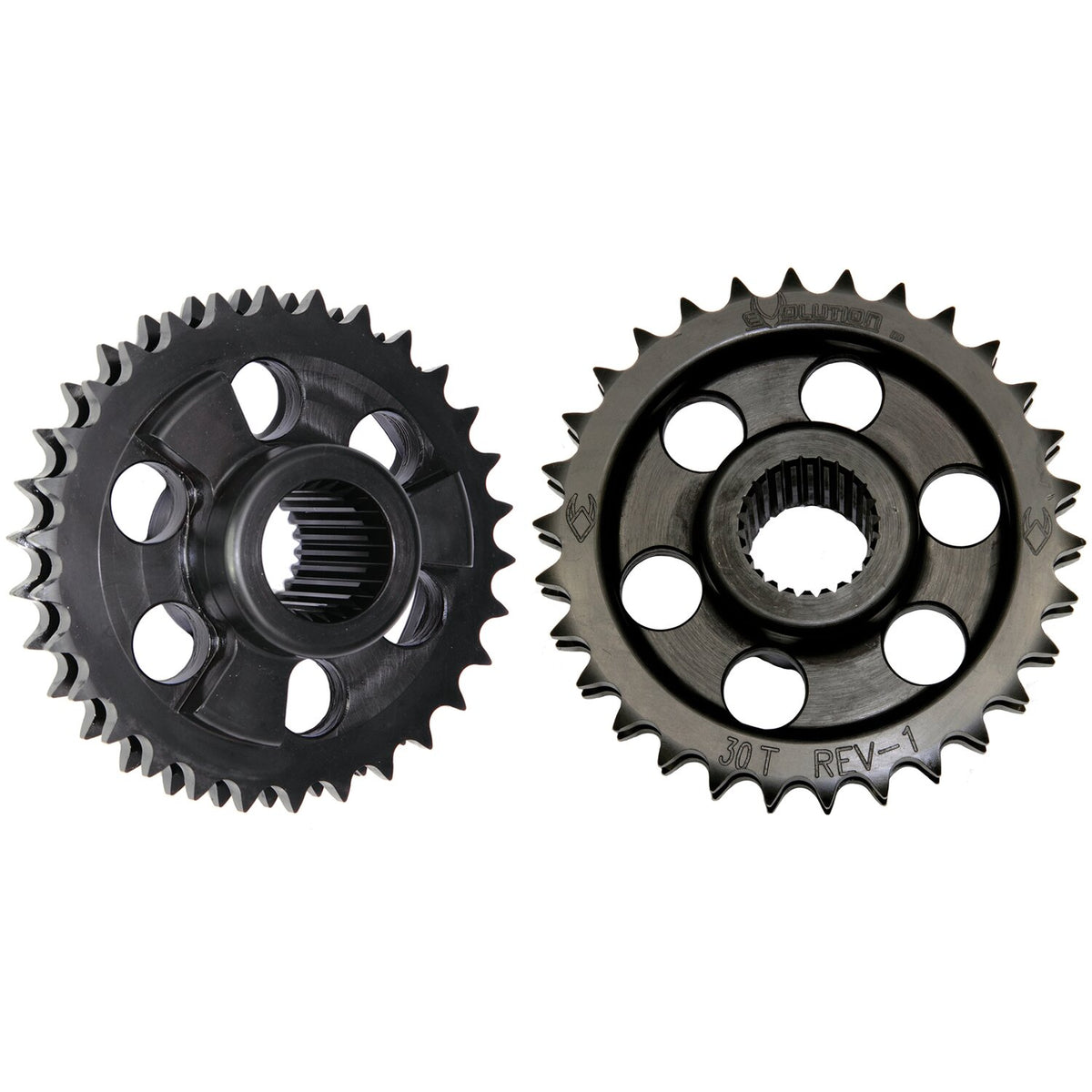 Evolution Industries solid motor sprocket & chain kit - 30T