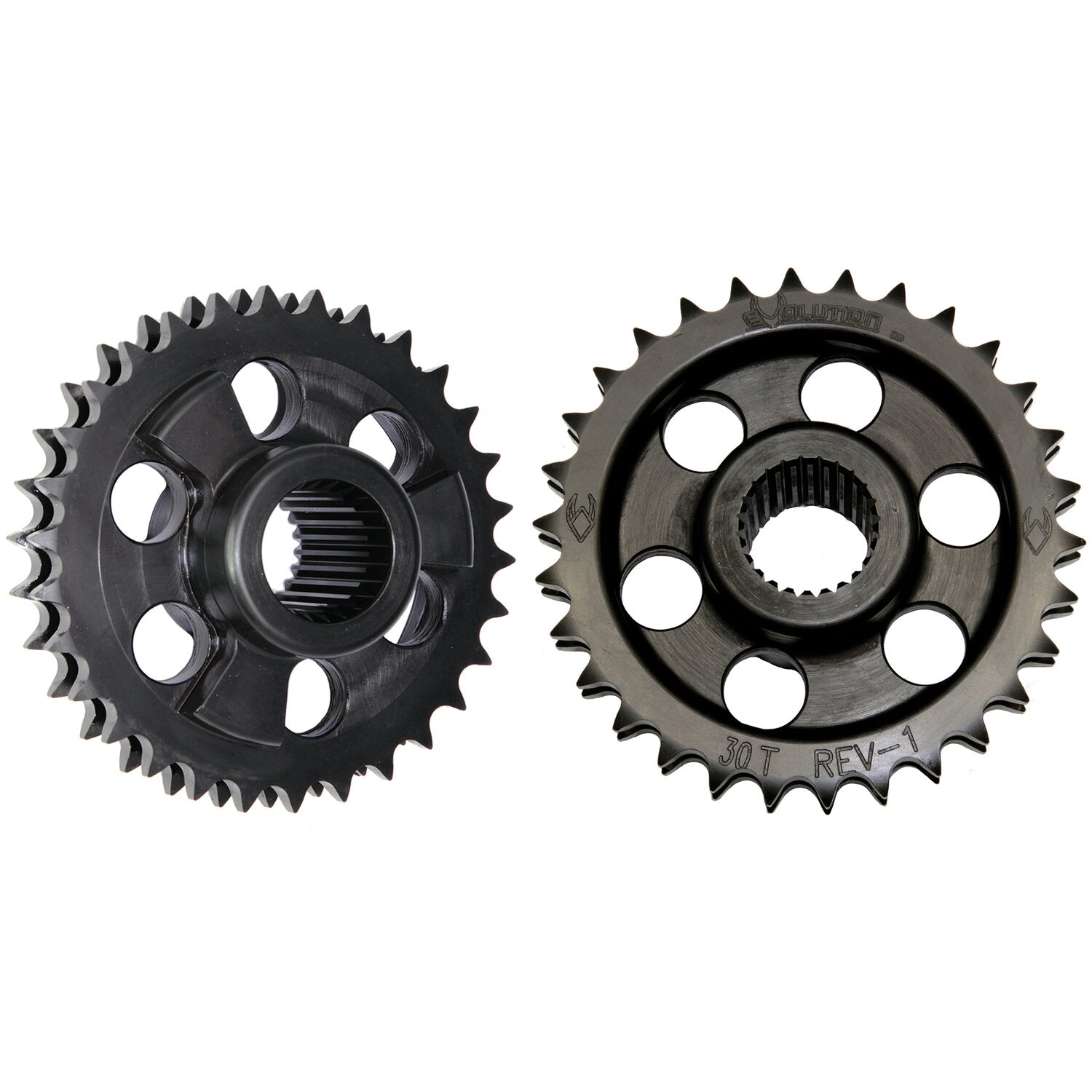 Evolution Industries solid motor sprocket & chain kit - 30T