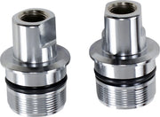 Drag Specialties Chrome Fork Tube Plugs And Caps